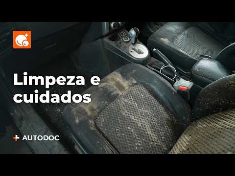 Limpeza a fundo do habitáculo | Transformar o carro mediante limpeza e cuidados