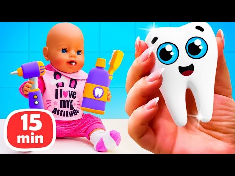 Giochiamo con bambole Baby Born! Video per bambini con le bambole e giochi più divertenti