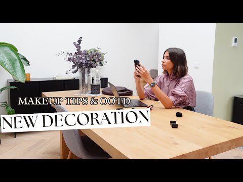 NOUVELLE DÉCO, NOUVELLE LA TABLE À MANGER, TIPS MAKEUP ET LOOKS MODE | VLOG | ROSEANDMUSC