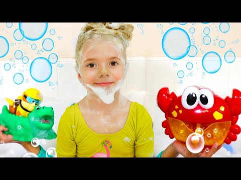 BATH SONG | Nursery Rhymes & Kids Songs   Anabella and Bogdan