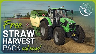 🌾Straw Harvest Pack FREE in Farming Simulator 25! | News Harvest