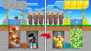 FAKİR DİLEK KUYUSUNU GELİŞTİRİP MİLYONER OLDUM - Minecraft