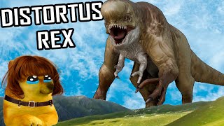 SOBREVIVO al DISTORTUS REX, el dinosaurio DEFORME - Hilos con Cheems