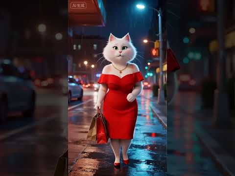 #cat #cutecat #catlover#ai #story #catshorts #aicat #cattales #catfunny #貓咪 #猫 #動物 #可愛 #बिल्ली डांस