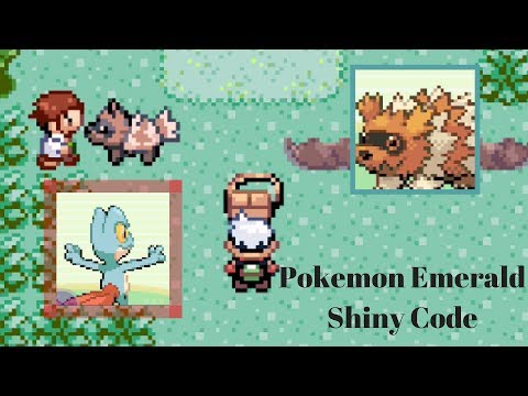 shiny starter pokemon pokemon emerald emulator