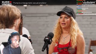 MY HEAD HURTS🤕 REACTING TO  1 Liberal Man vs 20 MAGA Women (ft. Dean Withers)