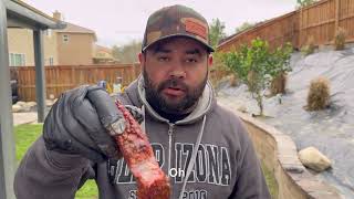 Smoked bbq ribs