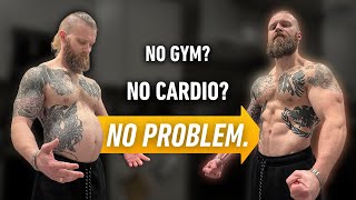 How to get shredded in 2025 without a gym (full breakdown, no cardio required)