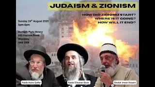 Judaism & Zionism 24/08/25 @5pm | Barham Park Library Wembley