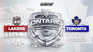 Huron-Perth Lakers vs. Toronto Marlboros | U13 AAA All-Ontario Championships