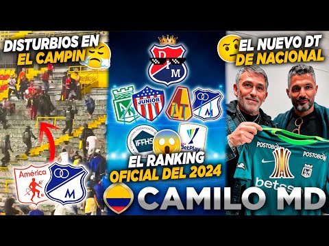 🔥PELEA entre HINCHAS de MILLOS y AMERICA😱MEDELLIN: el MEJOR EQUIPO del 2024🤨GANDOLFI en NACIONAL🤩