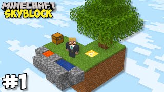 The BEST START EVER On CUSTOM SKYBLOCK Minecraft (#1)