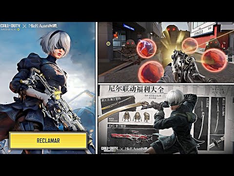 SKIN ÉPICA GRATIS DE COLABORACIÓN DE NIER AUTOMATA + RECOMPENSAS EN LA NUEVA TEMPORDA DE COD MOBILE