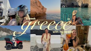 a week in greece 🇬🇷🐚🦀💌 milos + mykonos 
