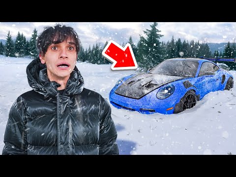 I Wrecked My Porsche In The Snow!