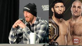 Joe Pyfer Predicts Khamzat Chimaev vs. Sean Strickland for UFC 328