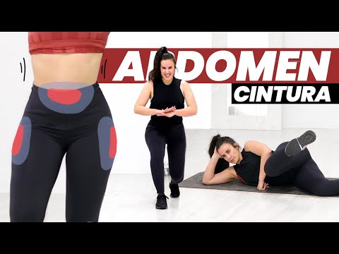 REDUCE ABDOMEN, MOLDEA CINTURA Y TONIFICA ESPALDA | Ejercicios 12 minutos 🔥