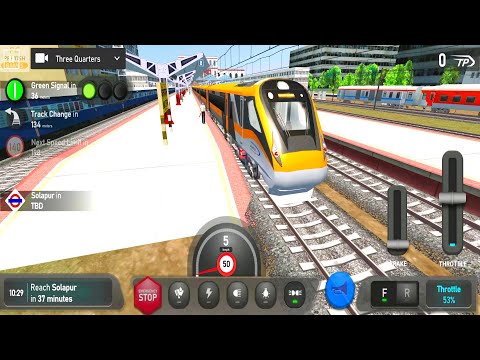 Vande Bharat Express Train Game Download | Indian Train Simulator Game Android Gameplay Video