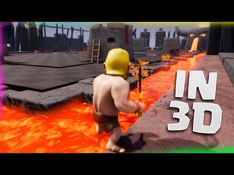 GIOCANDO A UN CLASH ROYALE IN 3D ! HO GUIDATO LA SCINTILLA!