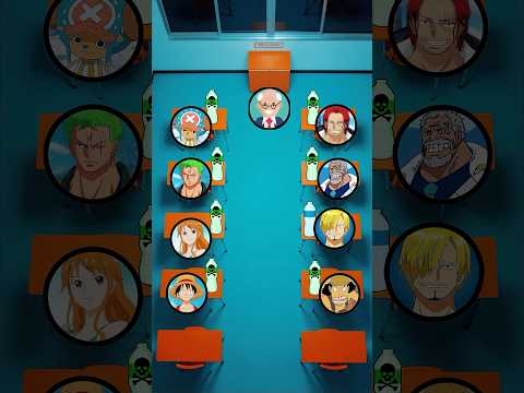 ワンピースの水ボトルで生き残るのはだれだ！？