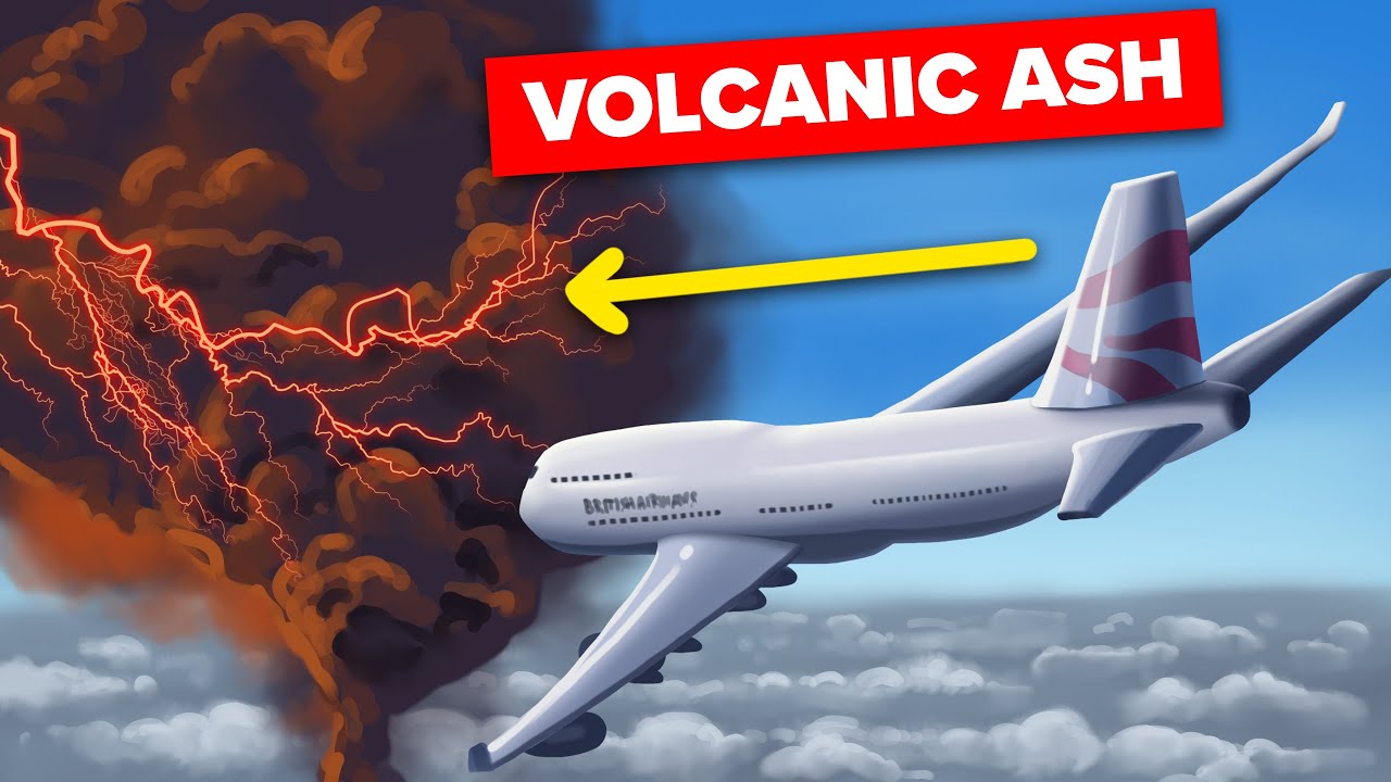 An Airplane Lost Engines Flying Through Volcanic Ash, This is What Happened Next