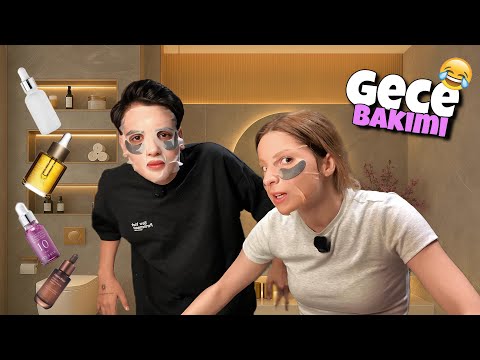 Sevgilimle Bakım Gecesi! 😂 Sıla Beyoğlu | Melih Yıldırım