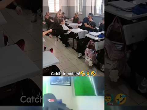 Catch in action!🤣👨🏫🤣#shorts #youtube #students #teacher #humor#laugh#funny#school @gmepr #catch
