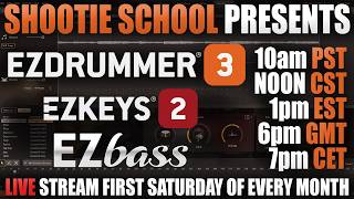Toontrack Themed Stream | EZdrummer 3, Superior Drummer 3, EZbass, EZkeys 2, & EZmix3