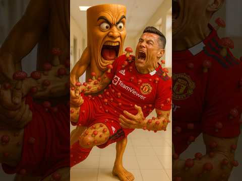 Ronaldo hoảng loạn khi mọc nấm khắp người! #Ronaldo #mochitv #shorts