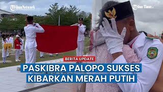 Sukses Kibarkan Merah Putih, Paskibra Kota Palopo Torehkan Momen Haru di HUT RI ke-80