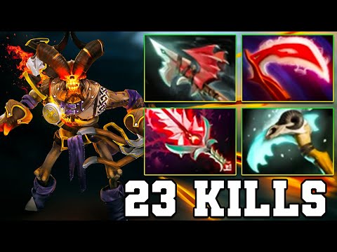 23 Kills Clinkz Dota 2 Mid Lane New Meta 7.39 Carry Pro Gameplay Skills Item Build Support