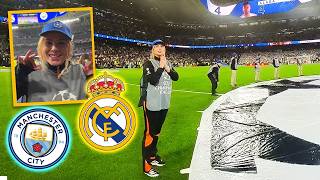 Eu entrei em campo no Real Madrid x Manchester City e foi INCRÍVEL!!!