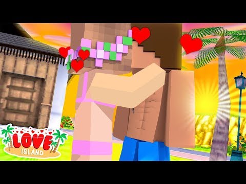 LITTLE KELLY & LITTLE DONNY'S FIRST DATE ON LOVE ISLAND!!! - Minecraft Little Club Adventures
