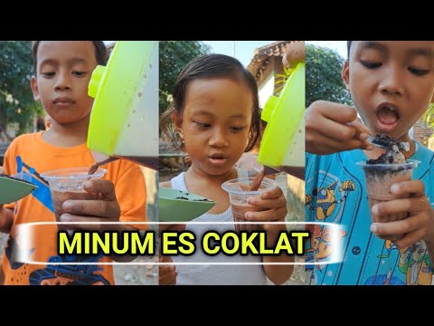 Minum es coklat viral