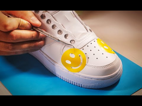 ✈️ Watch How We Personalized Air Force Sneakers! 😍