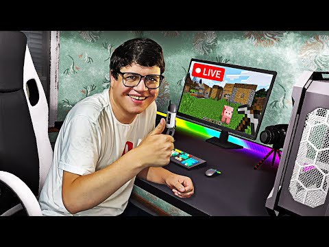 Games EduUu LARGA TUDO E VIRA STREAMER! - Streamer Life Simulator 2