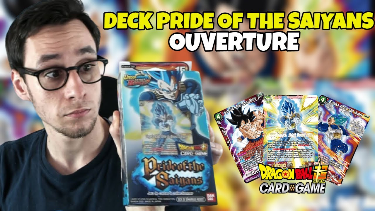 OUVERTURE DECK DEMARRAGE BT14 PRIDE OF THE SAIYANS  - DRAGON BALL SUPER CARD GAME
