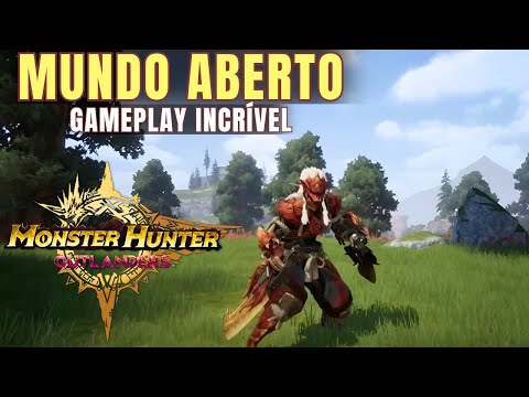 NOVO MONSTER HUNTER OUTLANDERS 😱 SAIU GAMEPLAY, ARMAS e MONSTROS do NOVO MONSTER HUNTER MOBILE | MHO