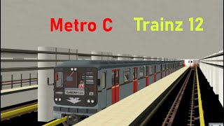 Trainz Pražské metro C (Kačerov - Letňany) + Hlášení