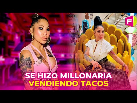 La historia de Muñeca Diamante de Rubí: se hizo millonaria vendiendo tacos