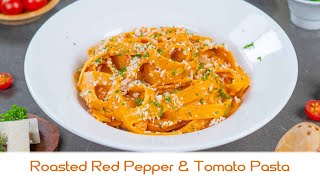 Roasted Red Pepper & Tomato Pasta