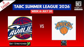 Cavaliers vs Knicks (Week 6)