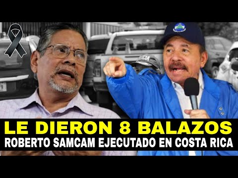 Asesinan de 8 BALAZOS a exguerrillero Sandinista exiliado en Costa Rica, Roberto Samcam