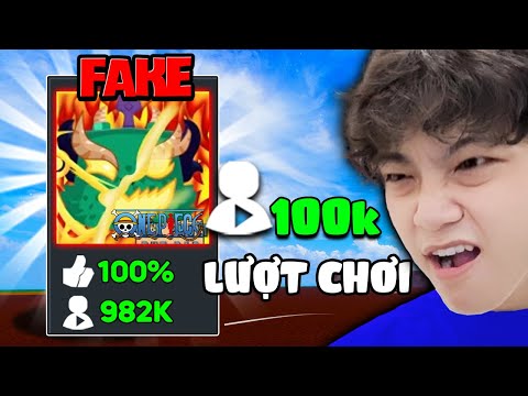 Mình Khám Phá Toàn Bộ BLOX FRUITS FAKE CỰC NHIỀU NGƯỜI CHƠI UPDATE RỒNG THẦN ! | Roblox