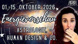 ÄNGSTE ZU STARK? ✨ 01.-15. Oktober ✨ Human Design & Astrologie