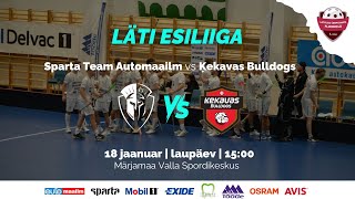 Sparta team Automaailm VS Ķekavas Bulldogs - Läti esiliiga