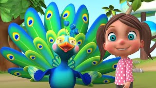 Nani Teri Morni Ko Mor Le Gaye||नानी तेरी मोरनी को मोर||Baby Nursery Rhymes For Kids||NooNoo Kids