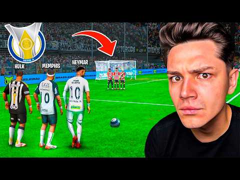 TESTANDO os MELHORES BATEDORES de FALTA do BRASILEIRÃO no FIFA 25