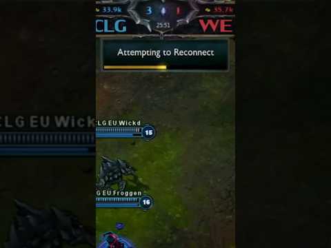 What Happens If The Internet Stops Working? #leagueoflegends #esports #riotgames