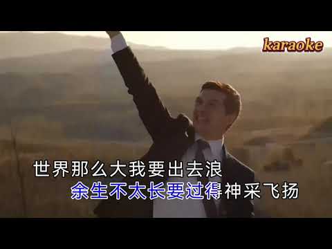 王伶 世界那麼大我要出去浪karaokeKTV 伴奏 左伴右唱 karaoke 卡拉OK 伴唱 instrumental王伶 世界那麼大我要出去浪karaoke